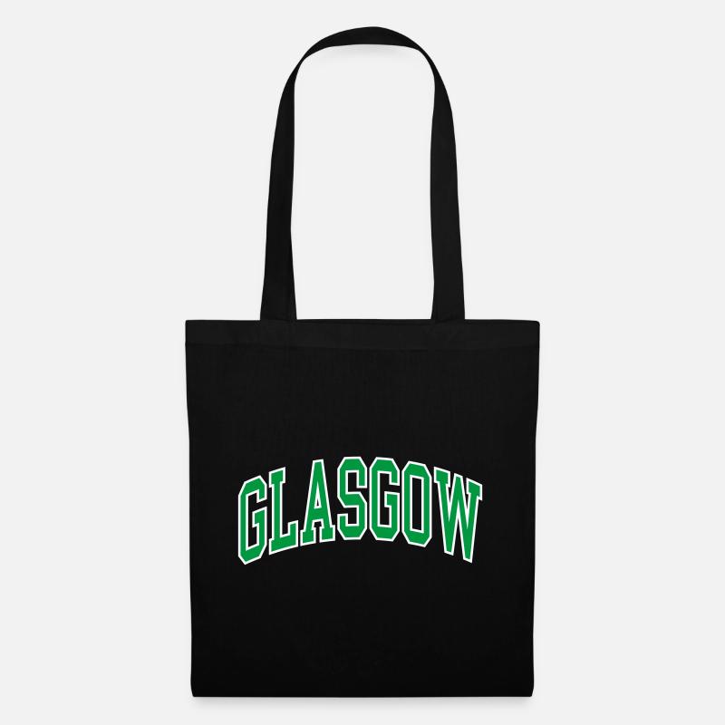Glasgow - Stoffbeutel - Schwarz