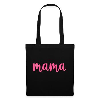 Maman meilleure maman - Sac en tissu - noir - Devant