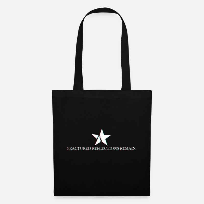 Fractured Reflections Remain - Tote Bag - black