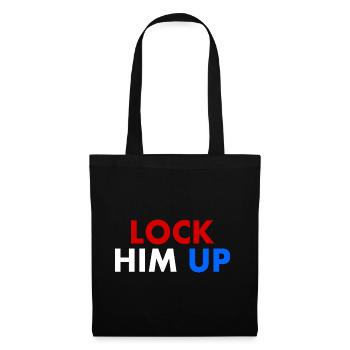 Lock him up - Sac en tissu - noir - Devant