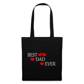 Father's Day Dad Dad Best Dad Ever Saying Father's Day - Tote Bag - black - Front