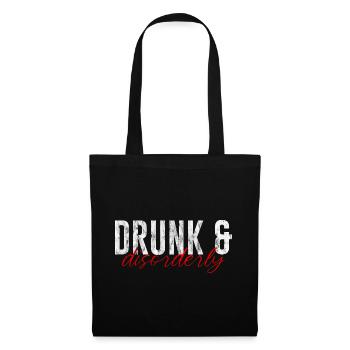 Drunk And Disorderly 3 - Tote Bag - black - Front