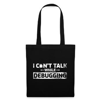 Blague sur le développeur de logiciels - Sac en tissu - noir - Devant