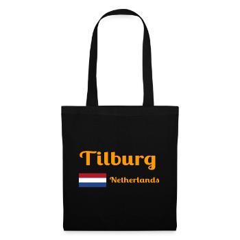 Tilburg, Netherlands- Stylish prints - Tote Bag - black - Front