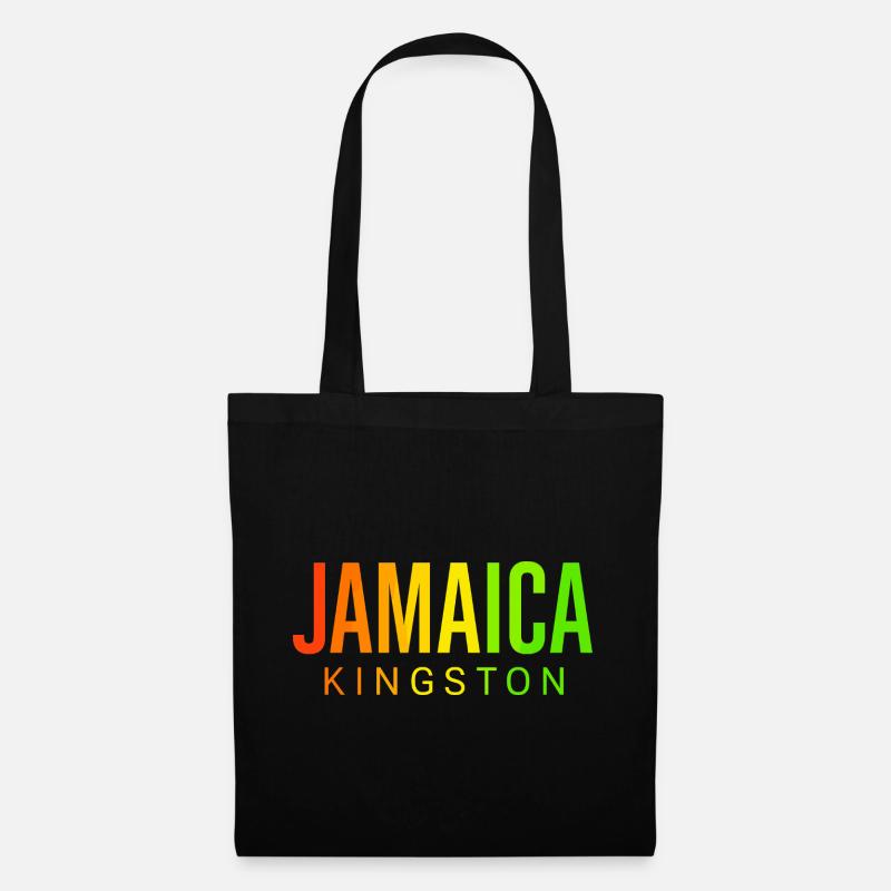 Jamaica Kingston - Stoffbeutel - Schwarz