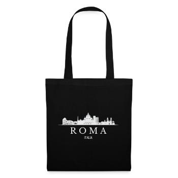 Rome skyline, I love Rome - Tote Bag - black - Front