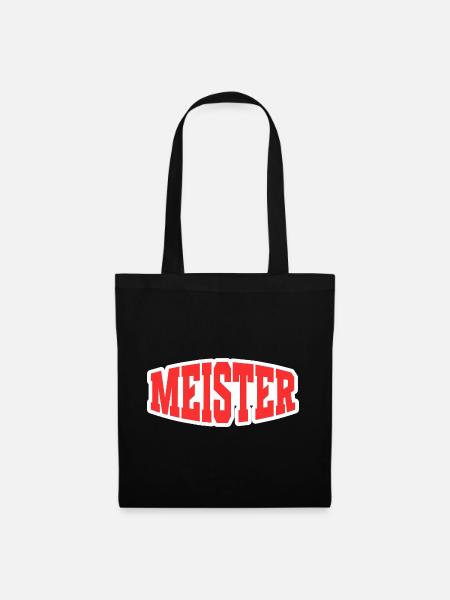 Meister - Stoffbeutel - Schwarz