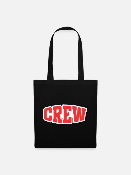 Crew - Stoffbeutel - Schwarz