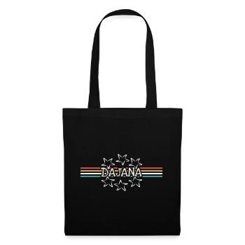 Dajana as a given name - Tote Bag - black - Front