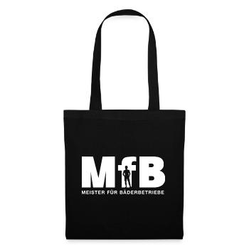 MfB Meister für Bäderbetriebe Bademeister - Stoffbeutel - Schwarz - Vorne