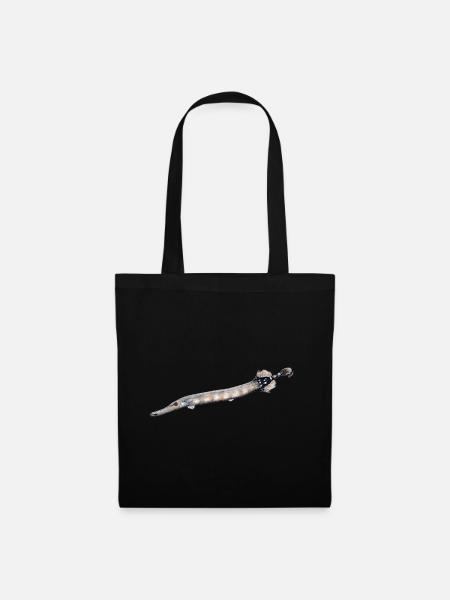 Trumpet - Trumpet - poisson trompette - Stoffbeutel - Schwarz