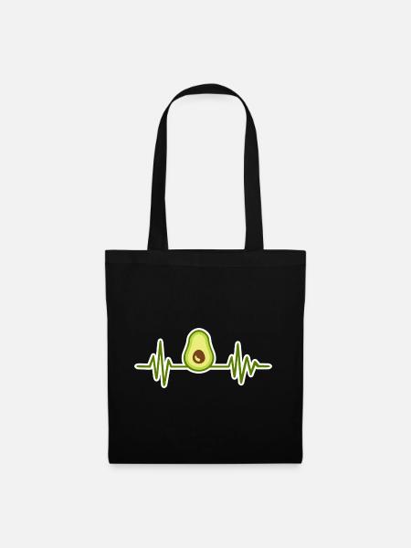 avocado - Tote Bag - black