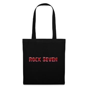Logo Rock Seven Red Large - Tote Bag - black - Front