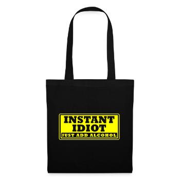 Sarcasme Drôle Mal Office Humour - Sac en tissu - noir - Devant