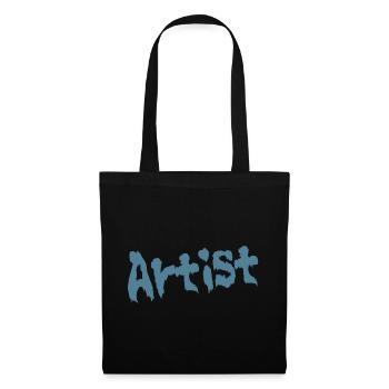 Artiste - Sac en tissu - noir - Devant