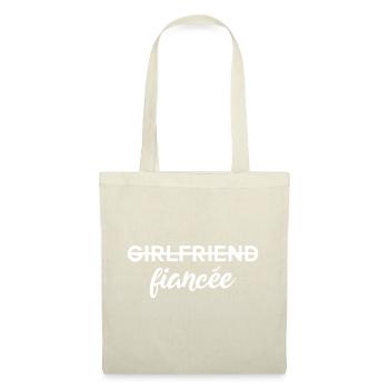 Girlfriend Fiancée Engagement - Sac en tissu - nature - Devant