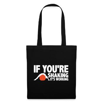 Si vous tremblez, ça marche 3 - Sac en tissu - noir - Devant