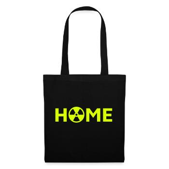 Horror House, Attention Teenroder, Teennager Room - Sac en tissu - noir - Devant