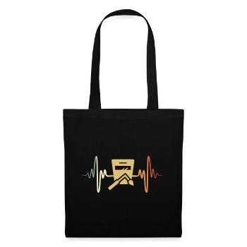 Welder Heart Palpitations Vintage - Tote Bag - black - Front