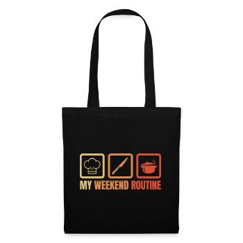 Weekend Cooking - Tote Bag - black - Front