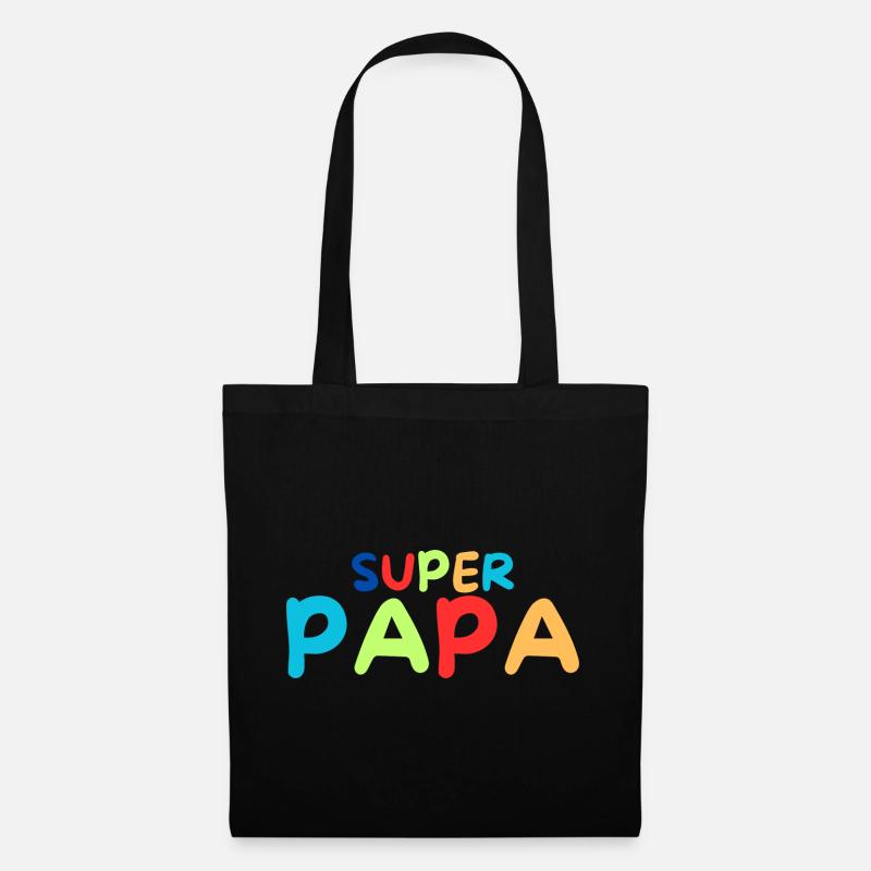 Super dad - Tote Bag - black