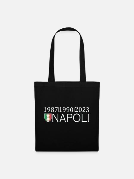 Neapel, Napoli - Stoffbeutel - Schwarz