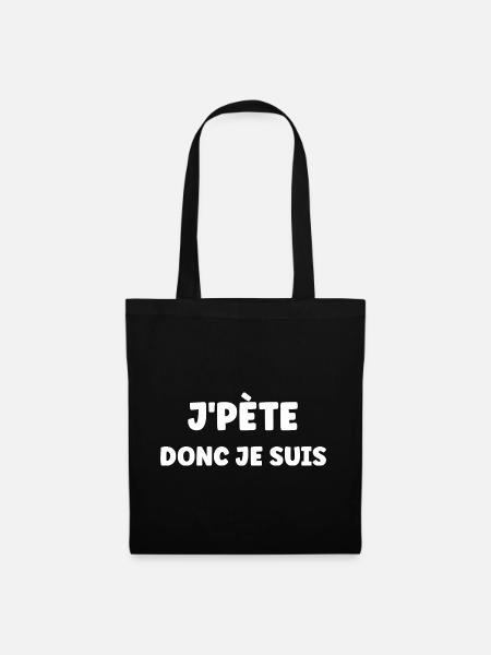 Pete - Stoffbeutel - Schwarz