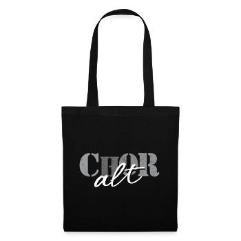 Choir Alto - Tote Bag - black - Front
