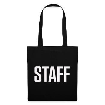 Personnel - Sac en tissu - noir - Devant