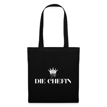 Die Chefin Krone Chefin Geschenke - Tote Bag - black - Front