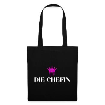 Die Chefin Krone Chefin Geschenke - Tote Bag - black - Front
