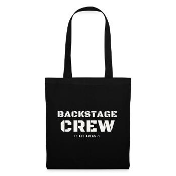 Backstage Crew All Areas Concert Team Staff Event - Tote Bag - black - Front