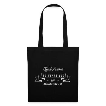 Birthday 50 years 50th birthday gift - Tote Bag - black - Front