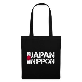 Japan - Stoffbeutel - Schwarz - Vorne