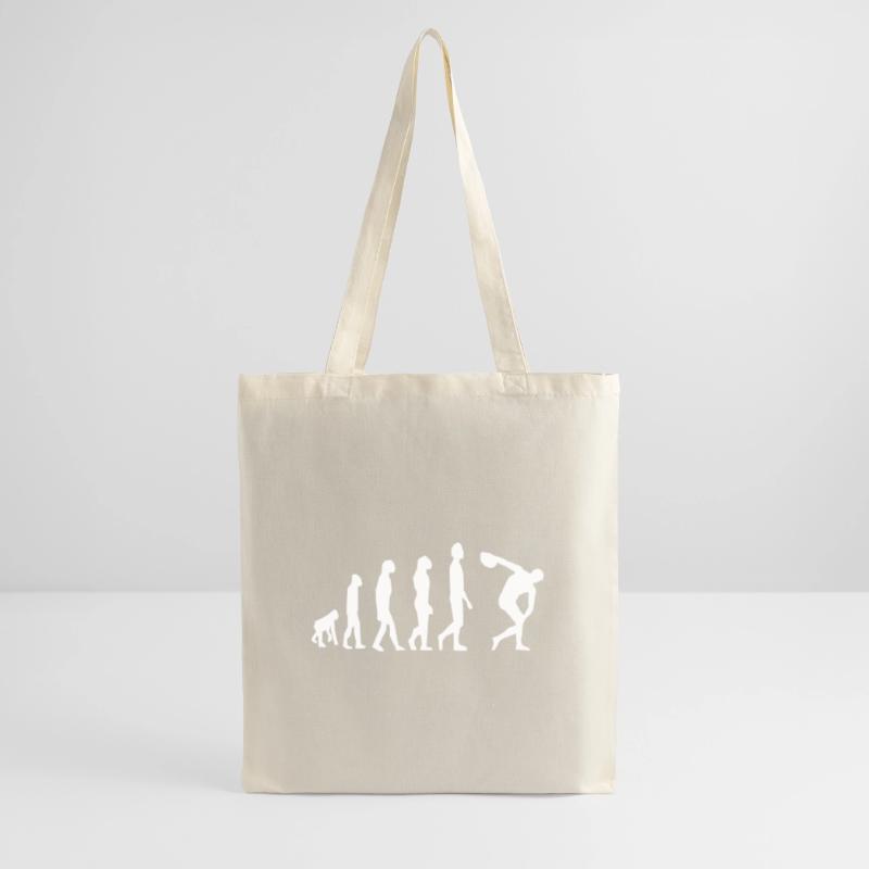 Diskuswerfen Diskuswerfer Evolution Diskus Stoffbeutel