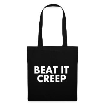 Beat it creep - Tote Bag - black - Front