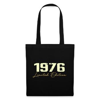 1976 Édition Limitée - 1976 Cadeau D'anniversaire - Sac en tissu - noir - Devant