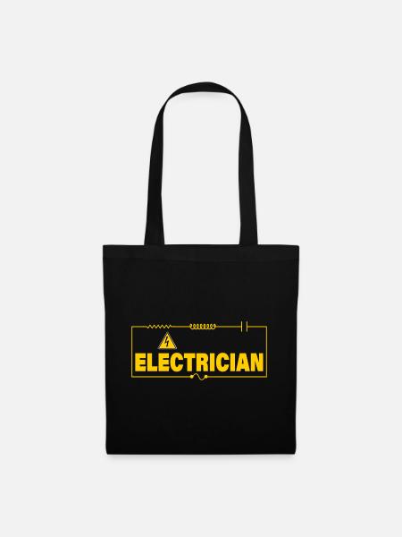 ELECTRICIAN - Stoffbeutel - Schwarz