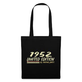 Cadeau D'anniversaire 1952 Idée Cadeau 1952 - Sac en tissu - noir - Devant