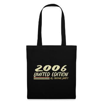 Cadeau D'anniversaire 2006 Idée Cadeau 2006 - Sac en tissu - noir - Devant