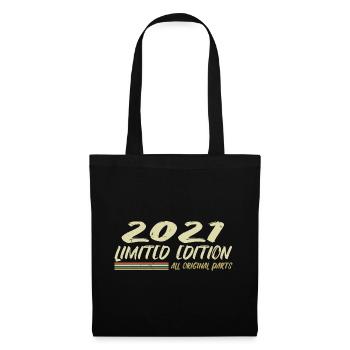 Cadeau D'anniversaire 2021 Idée Cadeau 2021 - Sac en tissu - noir - Devant