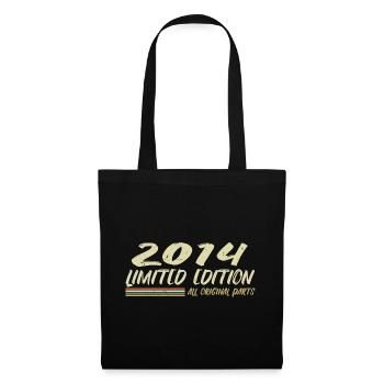 Cadeau D'anniversaire 2014 Idée Cadeau 2014 - Sac en tissu - noir - Devant