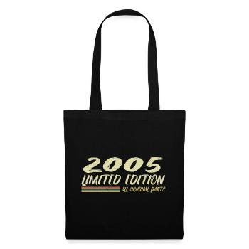 Cadeau D'anniversaire 2005 Idée Cadeau 2005 - Sac en tissu - noir - Devant