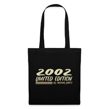 Cadeau D'anniversaire 2002 Idée Cadeau 2002 - Sac en tissu - noir - Devant
