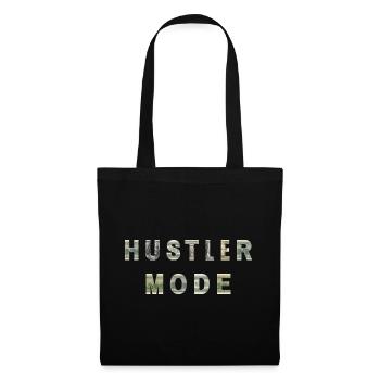 Hustler Mode Argent Texture Inspiration - Sac en tissu - noir - Devant