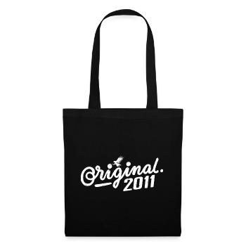 Original 2011 Birthday Gift - Vintage 2011 - Tote Bag - black - Front