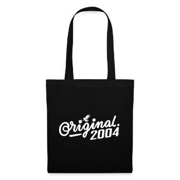 Cadeau d’anniversaire original 2004 - Vintage 2004 - Sac en tissu - noir - Devant
