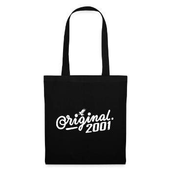 Original 2001 Birthday Gift - Vintage 2001 - Tote Bag - black - Front
