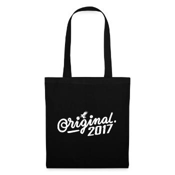 Original 2017 Birthday Gift - Vintage 2017 - Tote Bag - black - Front