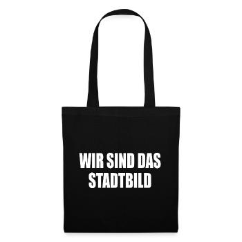 Nous sommes le paysage urbain - Sac en tissu - noir - Devant